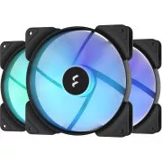 Fractal Design Aspect 14 RGB PWM Črni okvir 3-pack