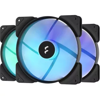 Fractal Design Aspect 14 RGB PWM Črni okvir 3-pack
