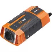 Napetostni pretvornik Carspa PID400 12V/230V USB 400W, modificiran sinusni val, digitalni zaslon