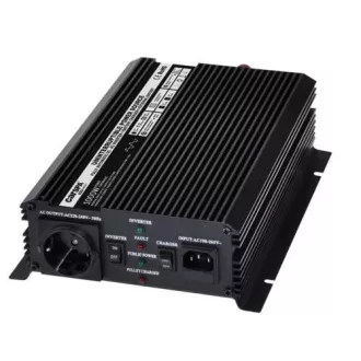 Carspa UPS1000-12 12V/230V 1000W pretvornik napetosti s polnilnikom 12V/10A in funkcijo UPS