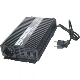 Carspa UPS600-12 12V/230V 600W pretvornik napetosti s polnilnikom 12V/10A in funkcijo UPS Carspa UPS600-12 12V/230V 600W pretvornik napetosti s polnilnikom 12V/10A in funkcijo UPS