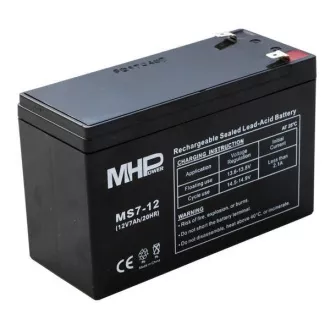 Pb baterija MHPower VRLA AGM 12V/7Ah (MS7-12) Pb baterija MHPower VRLA AGM 12V/7Ah (MS7-12)