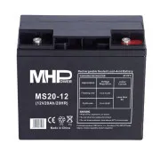 MHPower MS20-12 AGM 12V/20Ah T5 svinčeno kislinska baterija