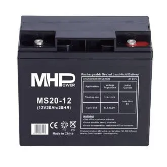MHPower MS20-12 AGM 12V/20Ah T5 svinčeno kislinska baterija MHPower MS20-12 AGM 12V/20Ah T5 svinčeno kislinska baterija