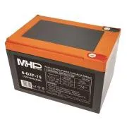MHPower 6-DZF-15 Vlečna gelska baterija 12V/15Ah, priključek D1 - M5, globok cikel