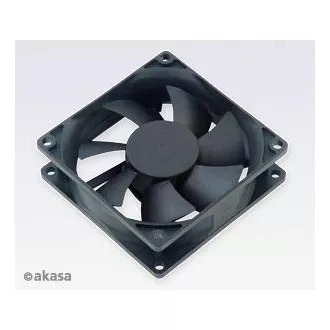 Dodatni ventilator Akasa 80x80x25 črn OEM L Dodatni ventilator Akasa 80x80x25 črn OEM L