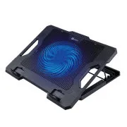C-TECH CLP-S100, 17", 1x 140mm, 2x USB, modra osvetlitev