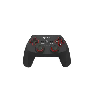 Gamepad C-TECH Khort za PC/PS3/Android, 2x analogni, X-vhod, vibracije, brezžični, USB