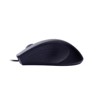 C-TECH Miška WM-07/Ergonomska/Optična/Pravokotna/1 200 DPI/Brezžični USB/črna