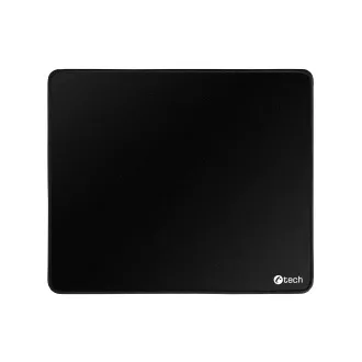 Podloga za miško C-TECH MP-01, črna, 320x270x4mm, šivani robovi