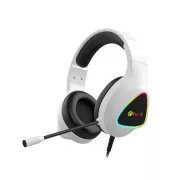 C-TECH Midas Gaming Headset (GHS-17W), priložnostne igre, RGB osvetlitev, bela