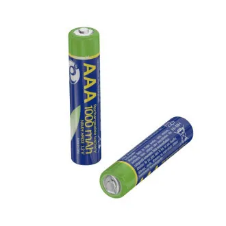 GEMBIRD NiMH polnilne baterije AAA 1000mAh 2pcs GEMBIRD NiMH polnilne baterije AAA 1000mAh 2pcs
