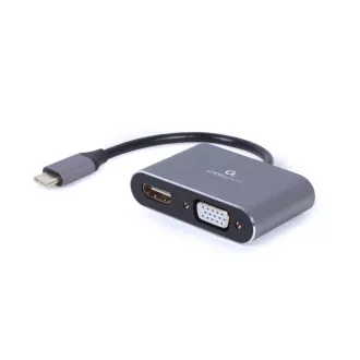 Gembird USB-C/HDMI, adapter VGA