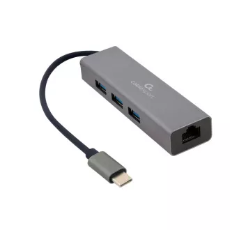 Gembird USB-C GBit adapter 3x USB 3.1 Gembird USB-C GBit adapter 3x USB 3.1