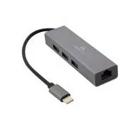 Gembird USB-C GBit adapter   3x USB 3.1