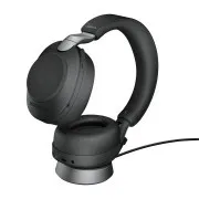 Jabra Evolve2 85/Stereo/ANC/BT/Wireless/MS/Stand/Black
