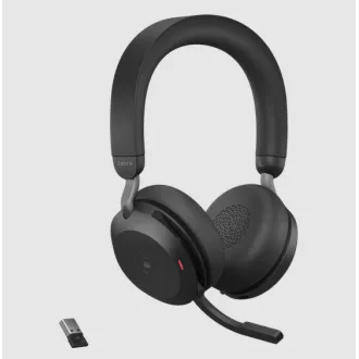 Jabra Evolve2 75/Stereo/ANC/USB/BT/Wireless/Black