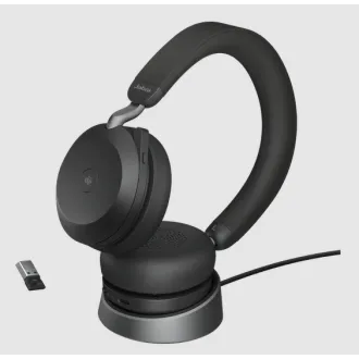 Jabra Evolve2 75/Stereo/ANC/USB-C/BT/Wireless/Stand/Beige Jabra Evolve2 75/Stereo/ANC/USB-C/BT/Wireless/Stand/Beige