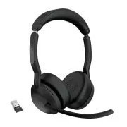 Jabra Evolve2 55/Stereo/ANC/USB/BT-USB/Wireless/Black
