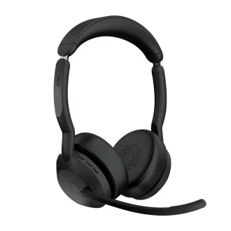 Jabra Evolve2 55/Stereo/ANC/USB/BT-USB/Wireless/MS/Stand/Black