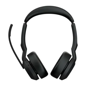Jabra Evolve2 55/Stereo/ANC/USB-C/BT-USB/Wireless/Stand/Black
