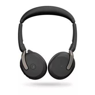 Jabra Evolve2 65 Flex/Stereo/ANC/USB/BT-USB/Wireless/MS/črna