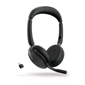 Jabra Evolve2 65 Flex/Stereo/ANC/USB-C/BT-USB/Wireless/Black