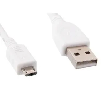 GEMBIRD kabel microUSB do USB, 1 m, bel GEMBIRD kabel microUSB do USB, 1 m, bel