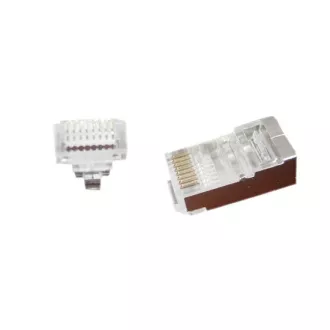 GEMBIRD Univerzalni prehodni modularni vtič FTP 8P8C, 10 kosov GEMBIRD Univerzalni prehodni modularni vtič FTP 8P8C, 10 kosov
