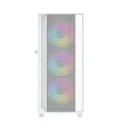 Gembird Fornax 4000 ARGB/Midi Tower/Transpar./White