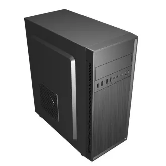 GEMBIRD Fornax 160/Midi Tower/črna barva