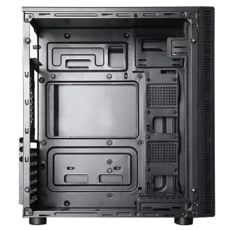 GEMBIRD Fornax 160/Midi Tower/črna barva