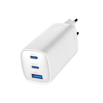 GEMBIRD PD polnilec 1xUSB-A 2xUSB-C 67W bela