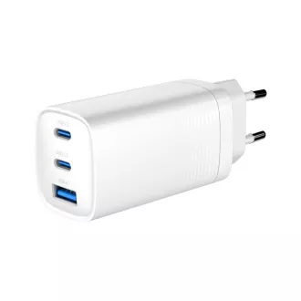 GEMBIRD PD polnilec 1xUSB-A 2xUSB-C 67W bela