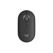 Logitech Pebble Mouse 2 M350s/Contemporary/Optical/4,000 DPI/Wireless Bluetooth/Graphite