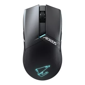 GIGABYTE Aorus M6/črna/optična/26.000 DPI/brezžični USB/črna