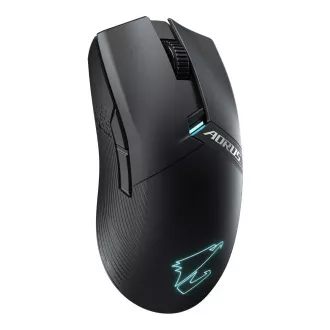 GIGABYTE Aorus M6/črna/optična/26.000 DPI/brezžični USB/črna