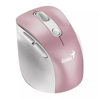 Genius Ergo 9000S Pro/Ergonomic/Optical/Right-handed/2 400 DPI/USB BT/Pink