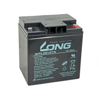 Baterija LONG 12V 28Ah M5 LongLife 12 let (WPL28-12TN) Baterija LONG 12V 28Ah M5 LongLife 12 let (WPL28-12TN)