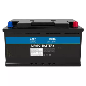 A2D2 baterija LiFePO4 12,8V 100Ah F15 Ohišje avtomobilske baterije (celice Gotion)
