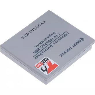 Baterija T6 Power Canon NB-4L, 700mAh, 2,6Wh