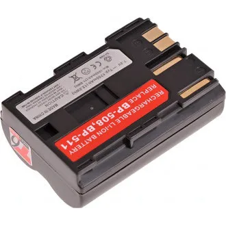 Baterija T6 Power Canon BP-508, BP-511, BP-511A, BP-512, BP-514, 1600mAh, 11,8Wh, rjava Baterija T6 Power Canon BP-508, BP-511, BP-511A, BP-512, BP-514, 1600mAh, 11,8Wh, rjava