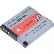 Baterija T6 power Canon NB-8L, 700 mAh, črna