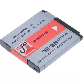 Baterija T6 power Canon NB-8L, 700 mAh, črna