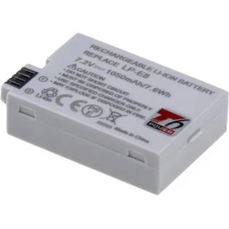 T6 power Canon LP-E8 baterija, 1050mAh, 7,6Wh, siva T6 power Canon LP-E8 baterija, 1050mAh, 7,6Wh, siva