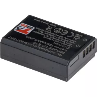 T6 power Canon LP-E10 baterija, 1050mAh, 7,8Wh, črna