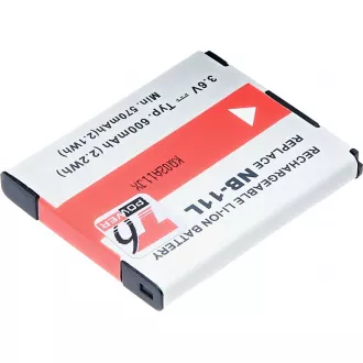 Baterija T6 power Canon NB-11L, 600 mAh, siva Baterija T6 power Canon NB-11L, 600 mAh, siva