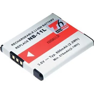 Baterija T6 Power za Canon NB-11L, NB-11LH, 600 mAh, 2,2 Wh Baterija T6 Power za Canon NB-11L, NB-11LH, 600 mAh, 2,2 Wh