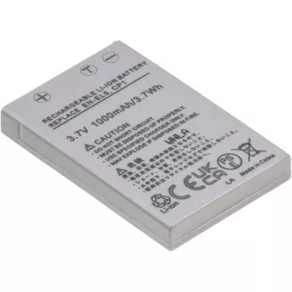 Baterija T6 Power Nikon EN-EL5, CP1, 1000mAh, 3,7Wh, siva