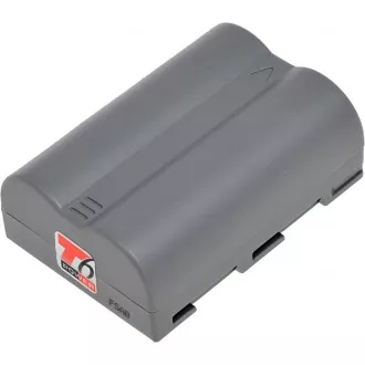 Baterija T6 power Nikon EN-EL3e, EN-EL3, EN-EL3a, 1700mAh, siva